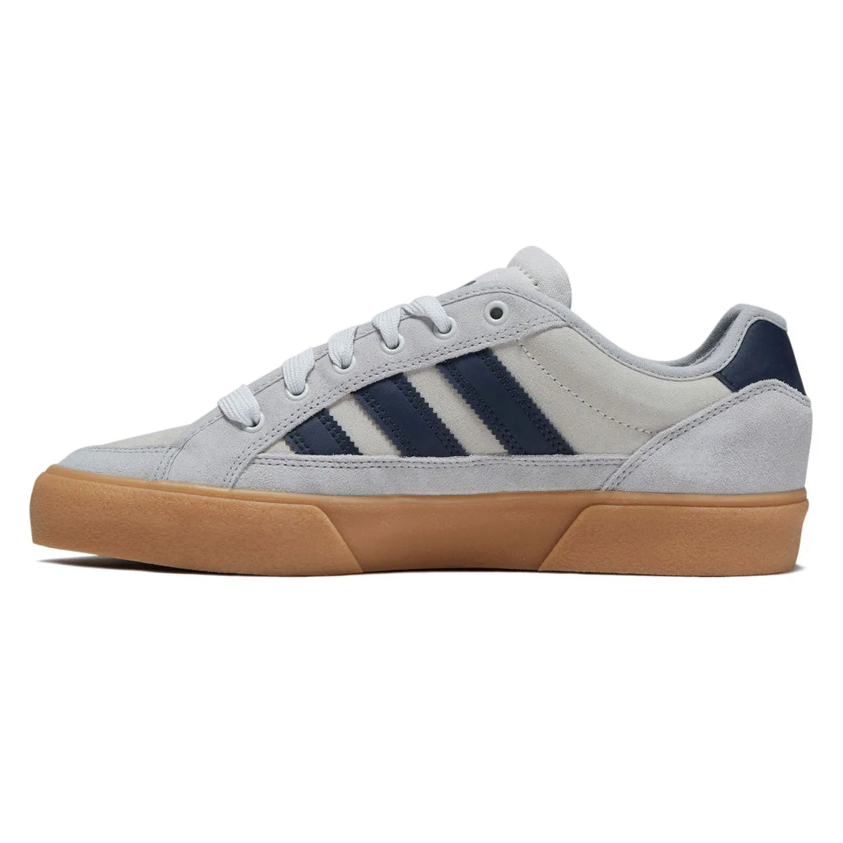 Daily Grip Max Adidas Court TNS Premiere Shoes - Grey/Core Navy/Gum