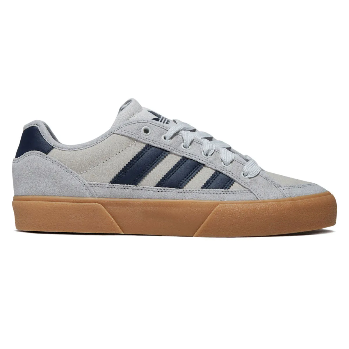 Daily Grip Max Adidas Court TNS Premiere Shoes - Grey/Core Navy/Gum