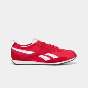 Reebok Footwear Men R400 Shoes VECTOR RED/VECTOR RED/WHITE Breathable Upper Shoes Soft Sole Shoes