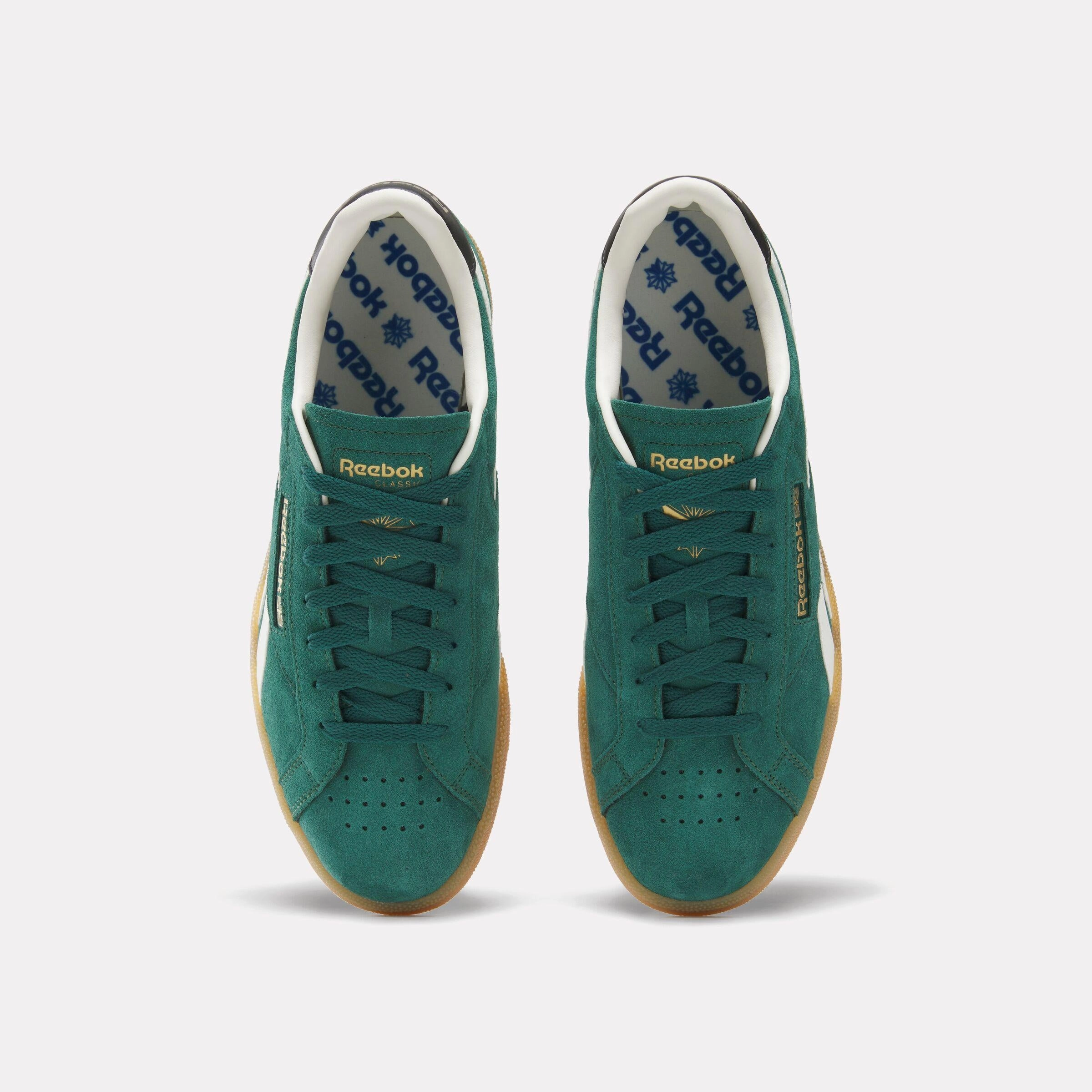 Daily Step-On Comfort Reebok Footwear Men Club C Grounds UK Shoes COLLEGIATEGREEN/BLACK/GUM