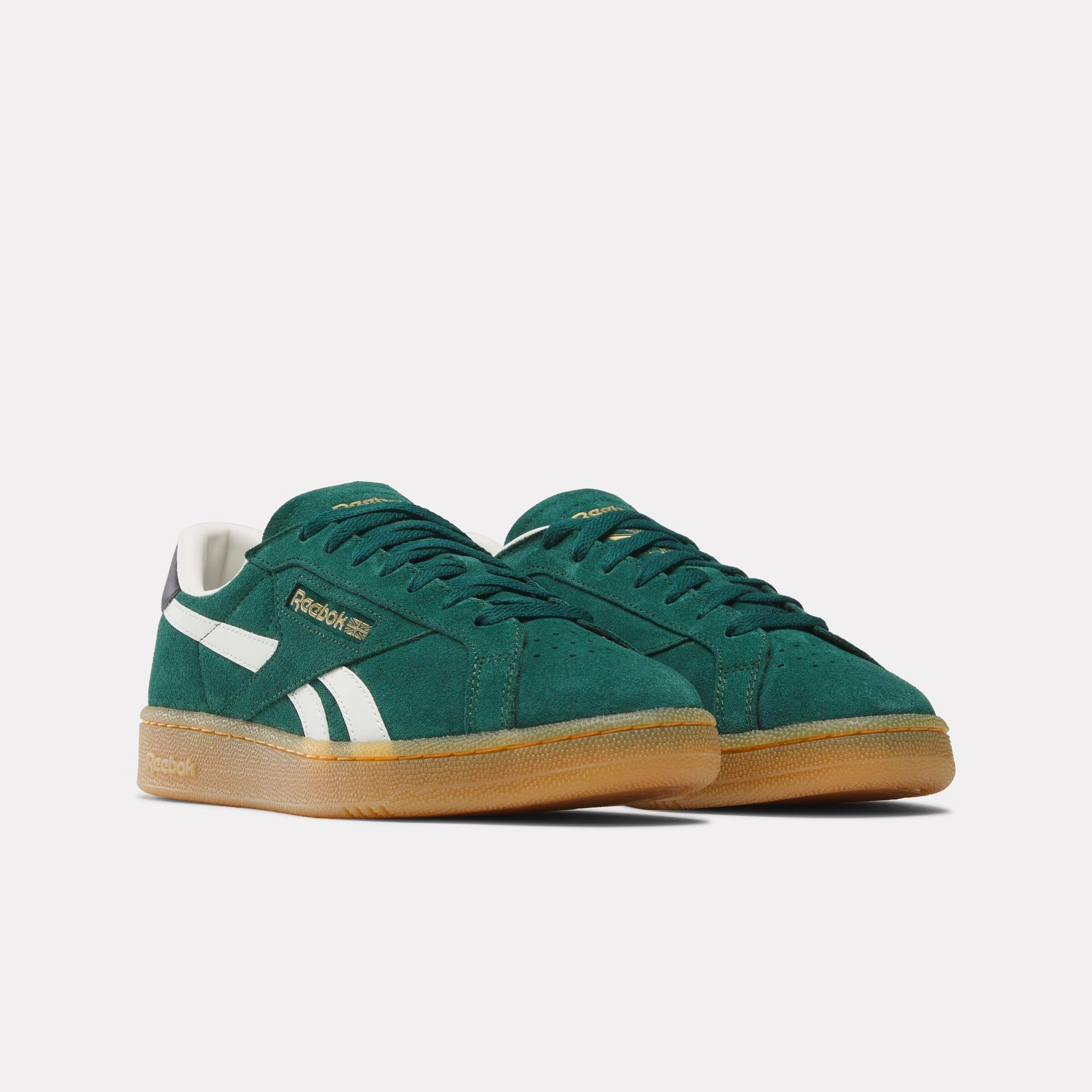 Daily Step-On Comfort Reebok Footwear Men Club C Grounds UK Shoes COLLEGIATEGREEN/BLACK/GUM