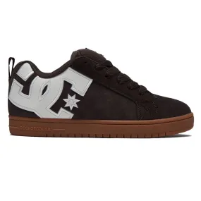 DC Court Graffik SE Shoes - Brown/Gum Shock Resistant All Purpose