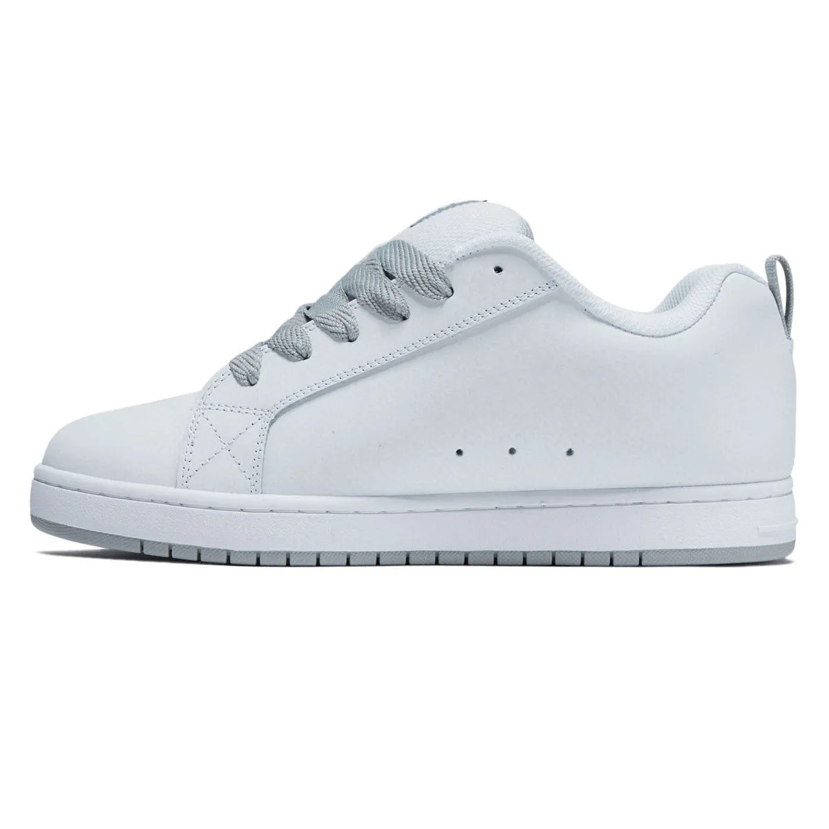 DC Court Graffik SQ Shoes - White/Grey Step Comfort