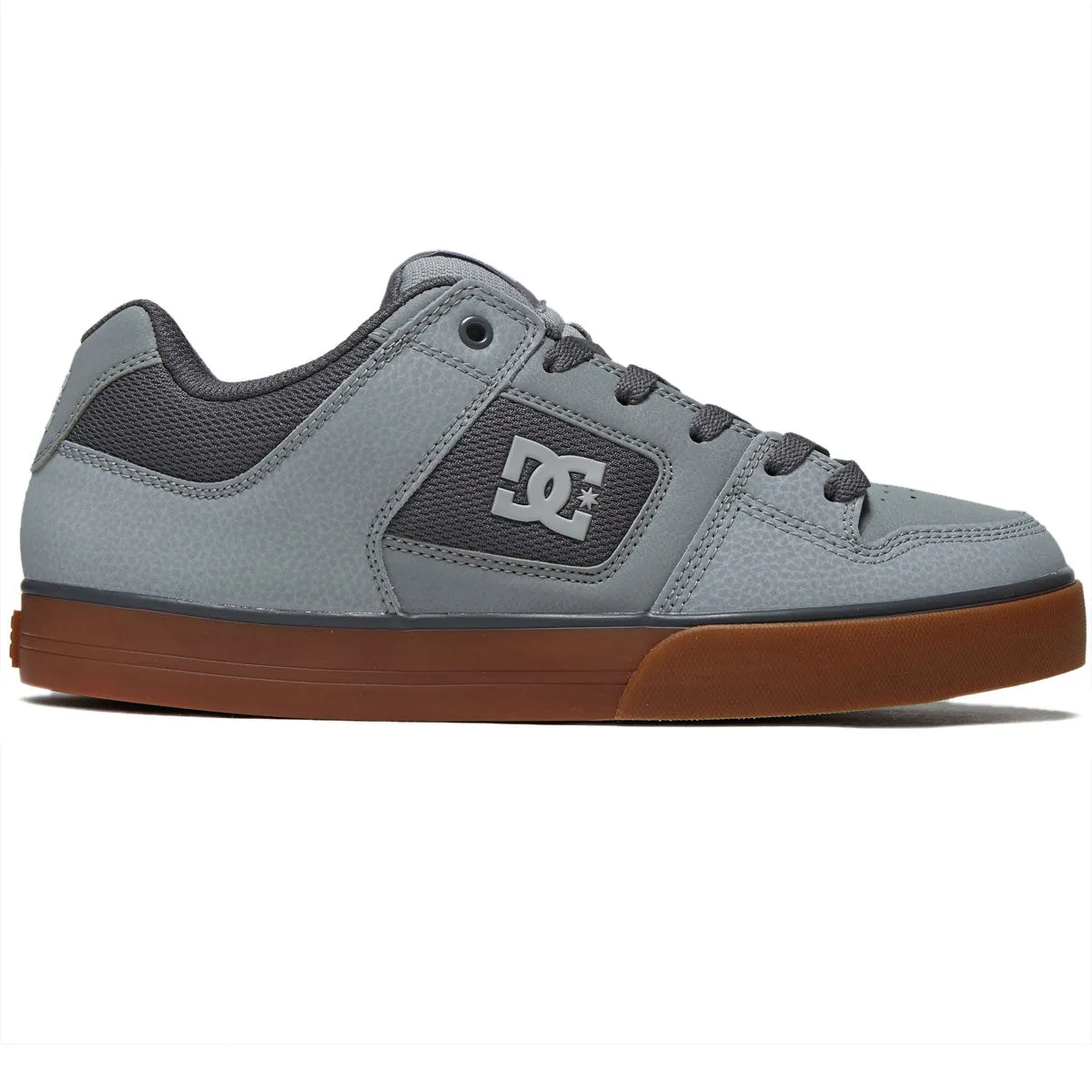 DC Pure Shoes - Grey/Gum Bold Wear