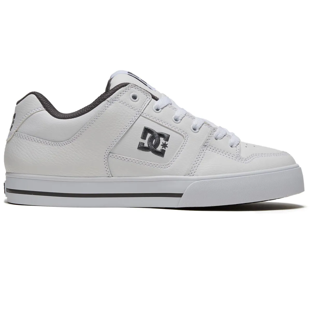 DC Pure Shoes - White/Battleship/White Flex Motion Creative Style