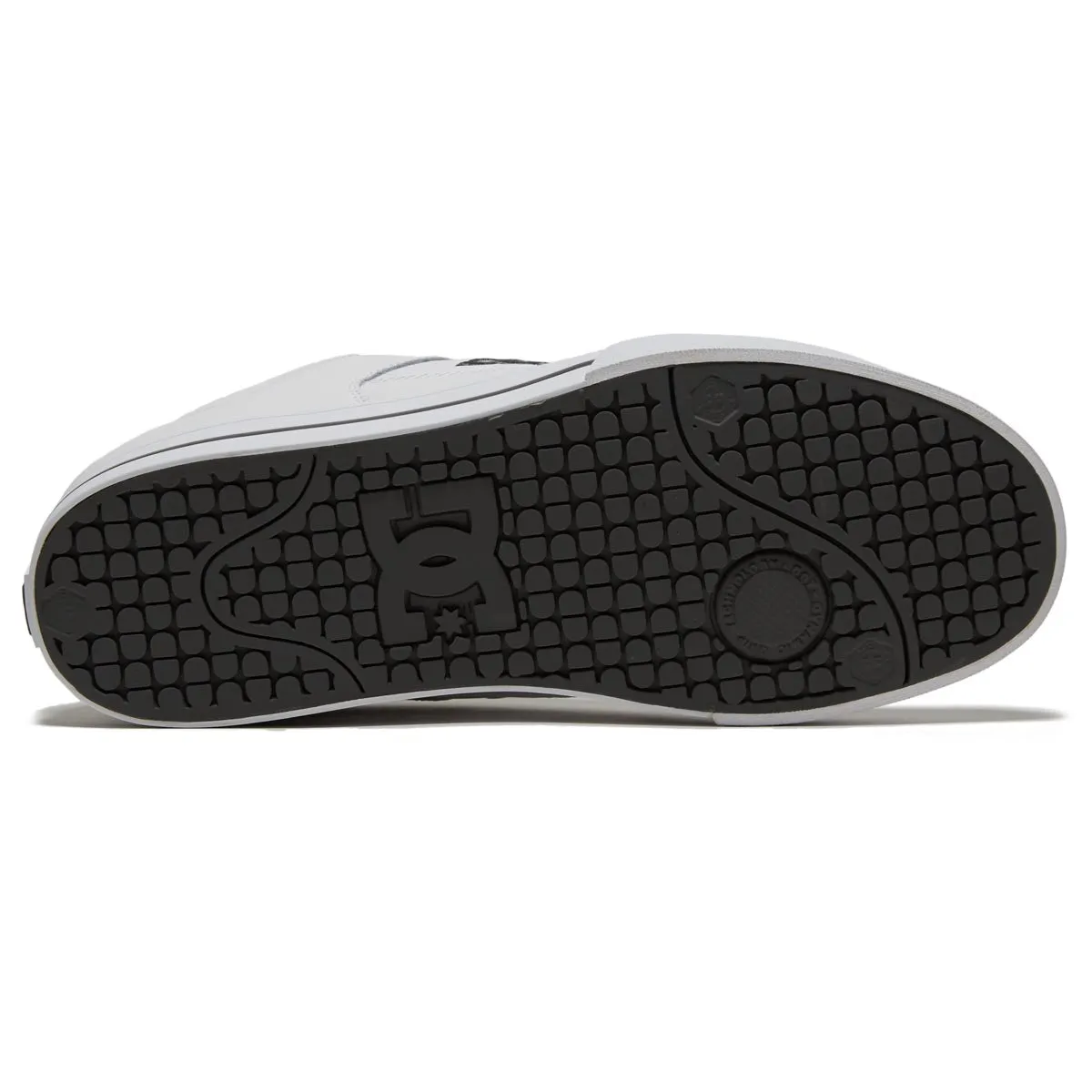 DC Pure Shoes - White/Battleship/White Shock Guard Pro