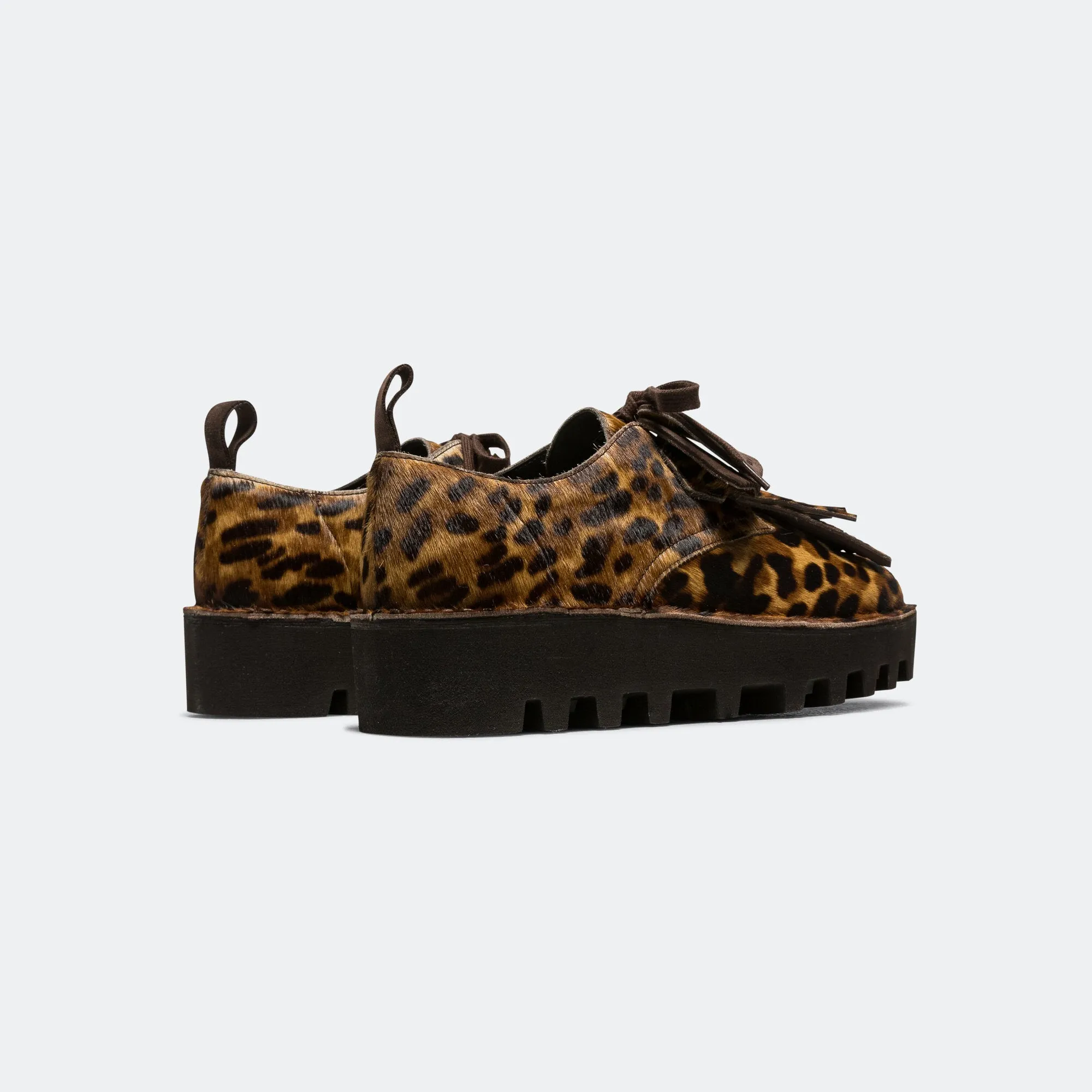 Desert Khan x Engineered Garments - Leopard PRT Pony Premium Craft