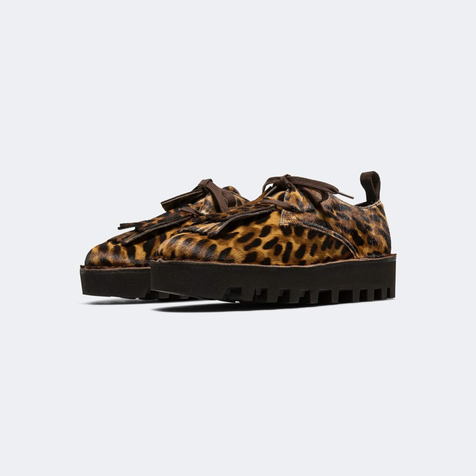 Desert Khan x Engineered Garments - Leopard PRT Pony Premium Craft