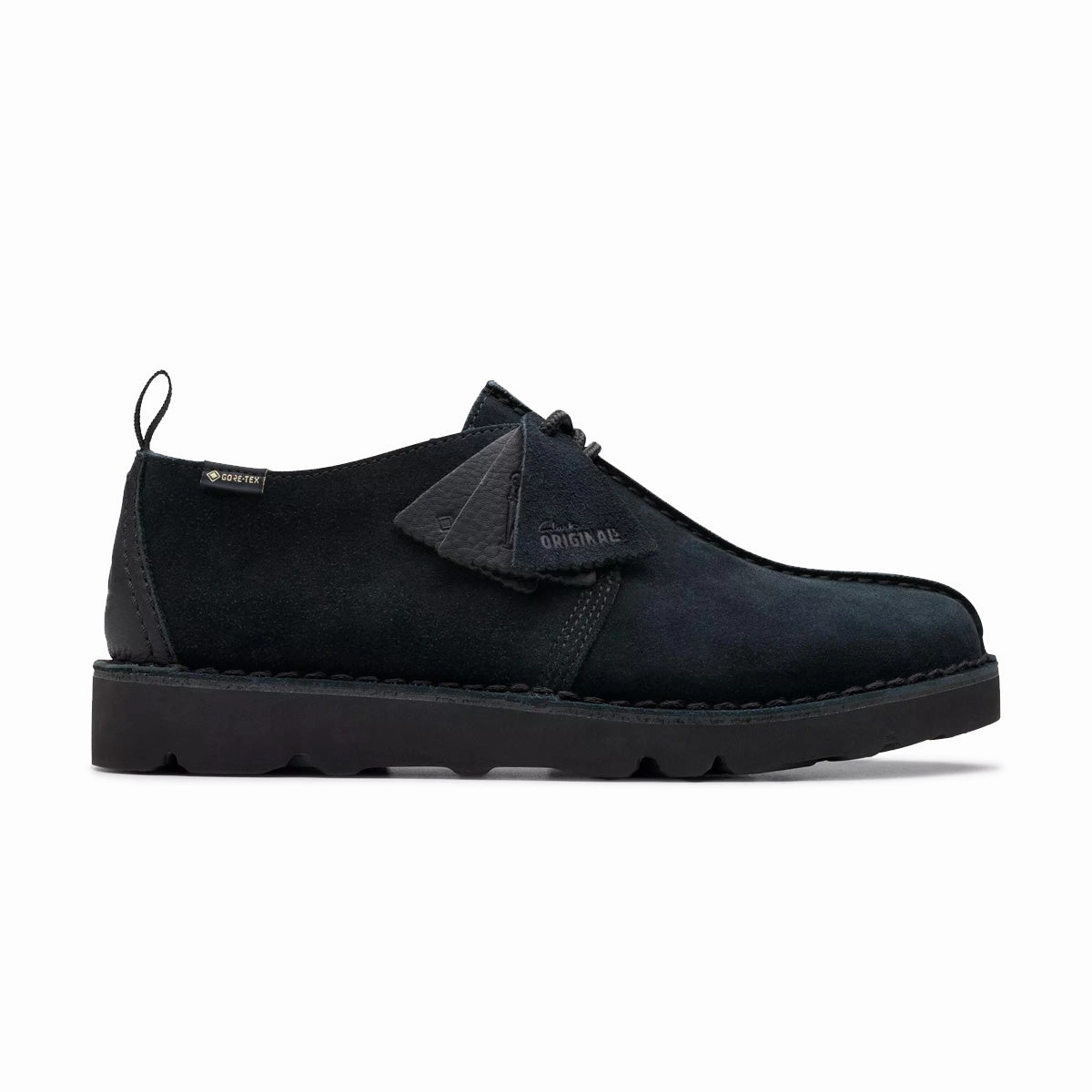 Slip Resistant Fashion-Forward Look Desert Trek GORE-TEX 'Black Suede'