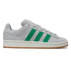 Refined Ease Adidas Campus 00s Shoes - Grey/Green/Off White