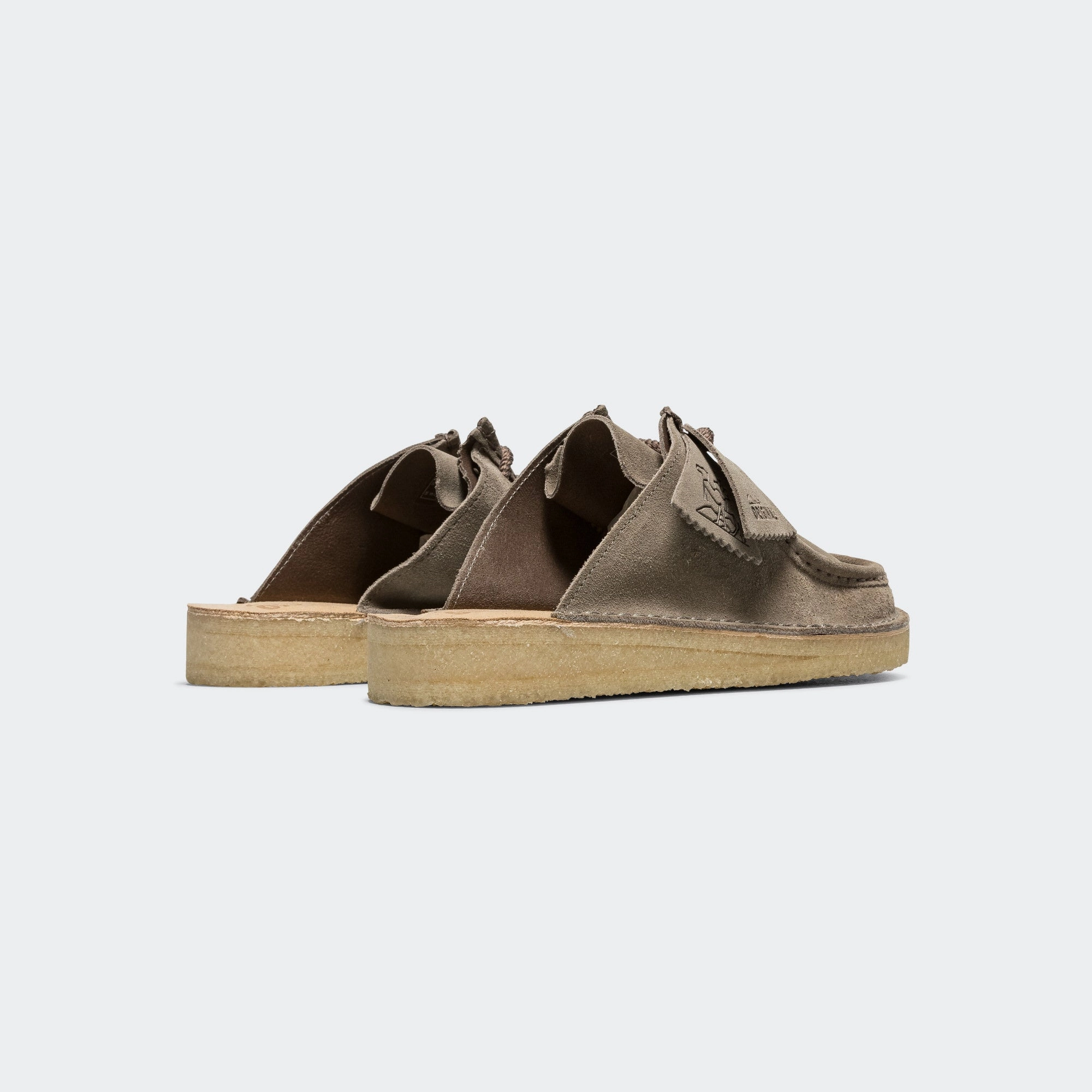 DSRTNomad Mule - Grey/Sage Suede Casual Support