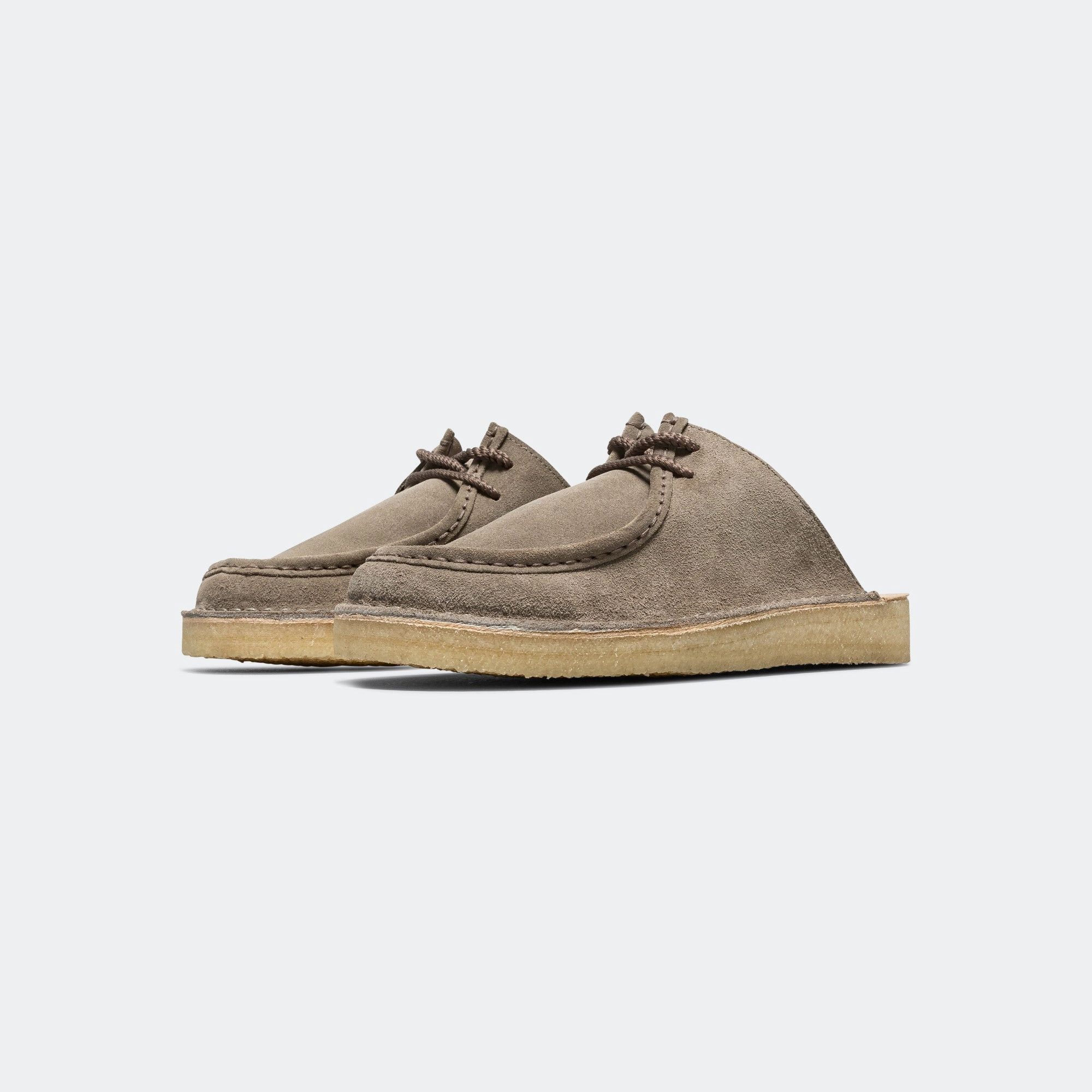 DSRTNomad Mule - Grey/Sage Suede Casual Support