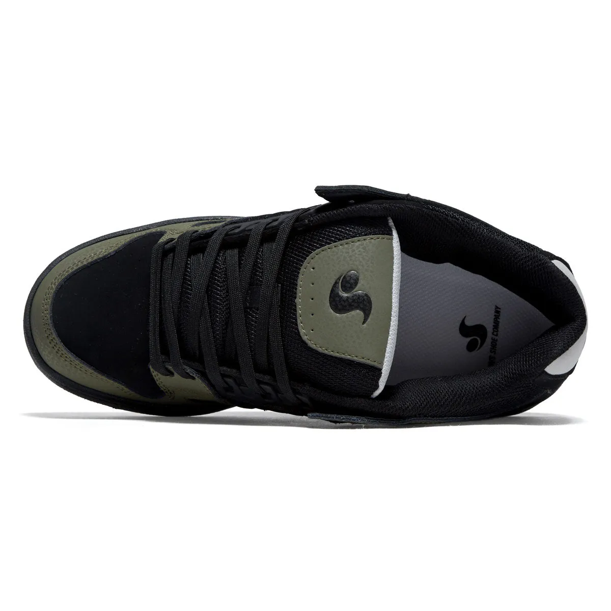 DVS Celsius Shoes - Burnt Olive/Black/Vapor Blue Nubuck Quick Core