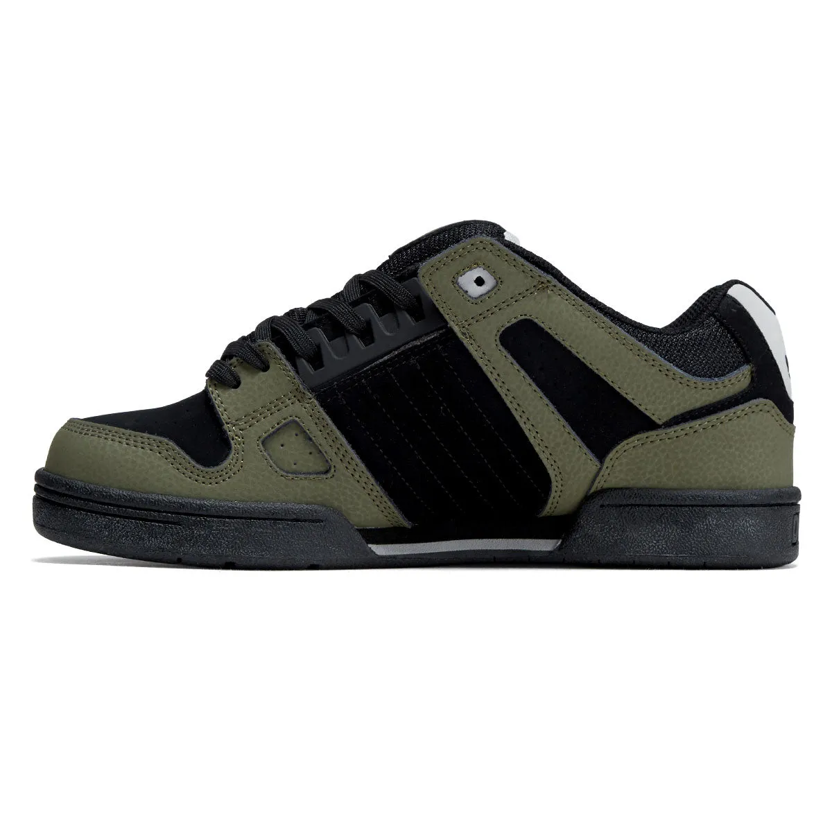 DVS Celsius Shoes - Burnt Olive/Black/Vapor Blue Nubuck Quick Core