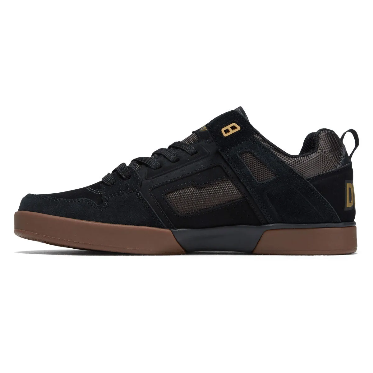 DVS Comanche LT Shoes - Black/Black/Gum Suede Toe Lock Pro