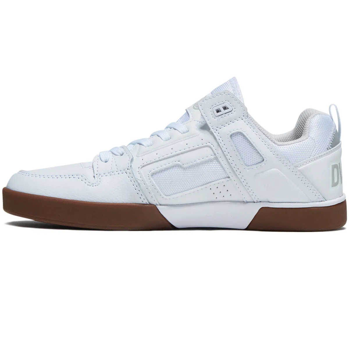 DVS Comanche LT Shoes - White/White/Gum Light Pace Pro