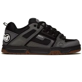 Stylish Edge DVS Comanche Shoes - Charcoal/Black/White/Nubuck