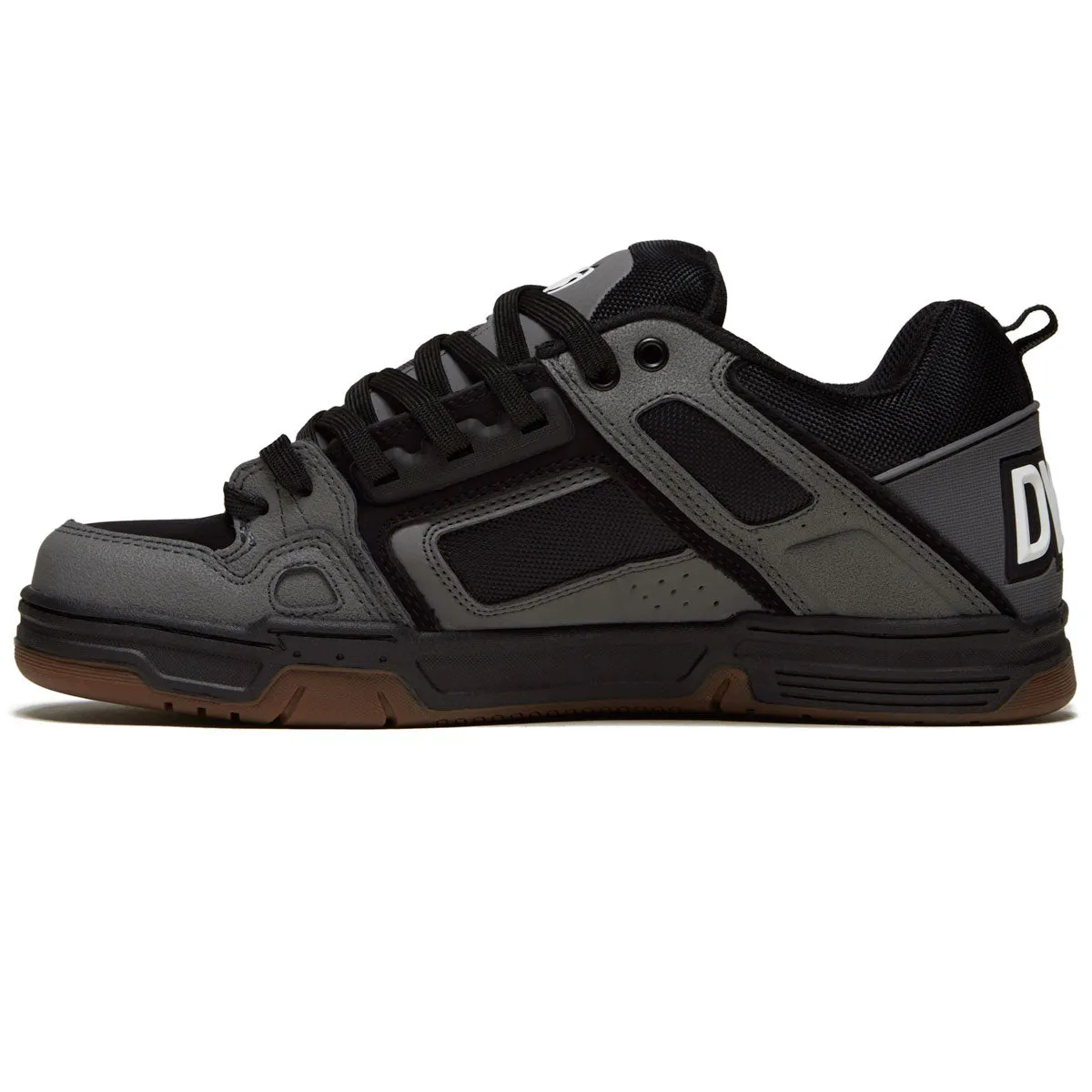 DVS Comanche Shoes - Charcoal/Black/White/Nubuck Quick Dash