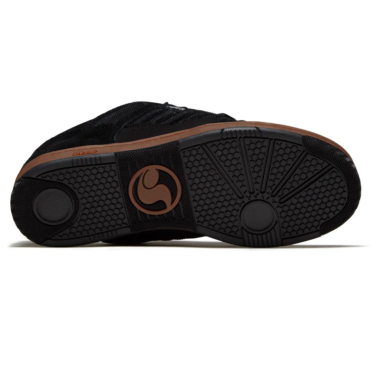 DVS Enduro 125 Shoes - Black/Gum/Suede Breathable wear
