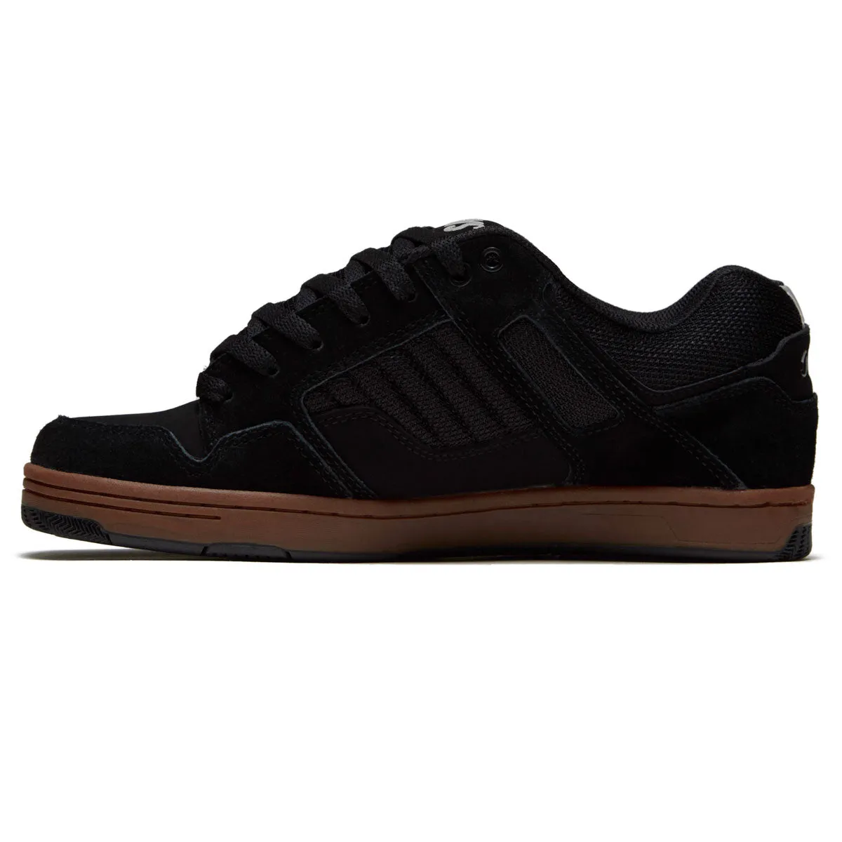 DVS Enduro 125 Shoes - Black/Gum/Suede Breathable wear