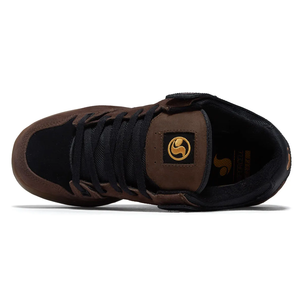 DVS Militia Snow Shoes - Brown/Black/Gum Suede Shock Step Max