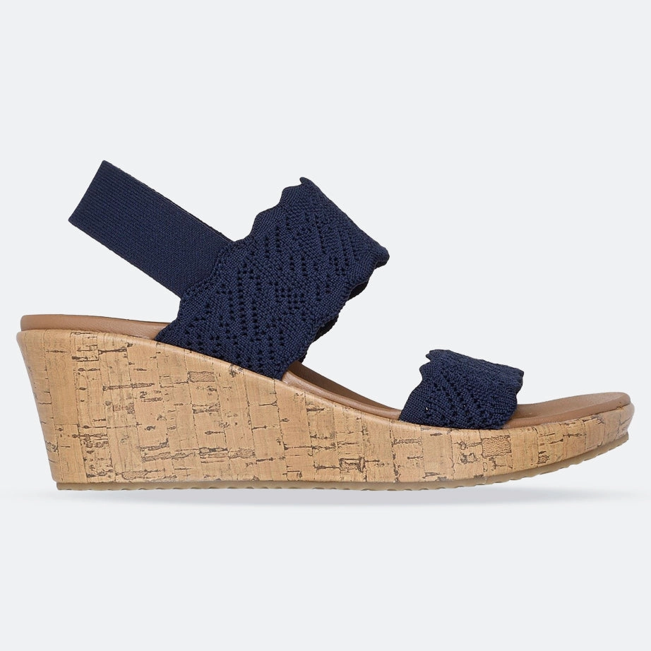 Dynamic lining Women's Wide Fit Skechers 119591 Everlee Timeless Touch Sandals