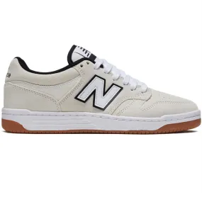 New Balance 480 Shoes - Cream/White Flex Cushion