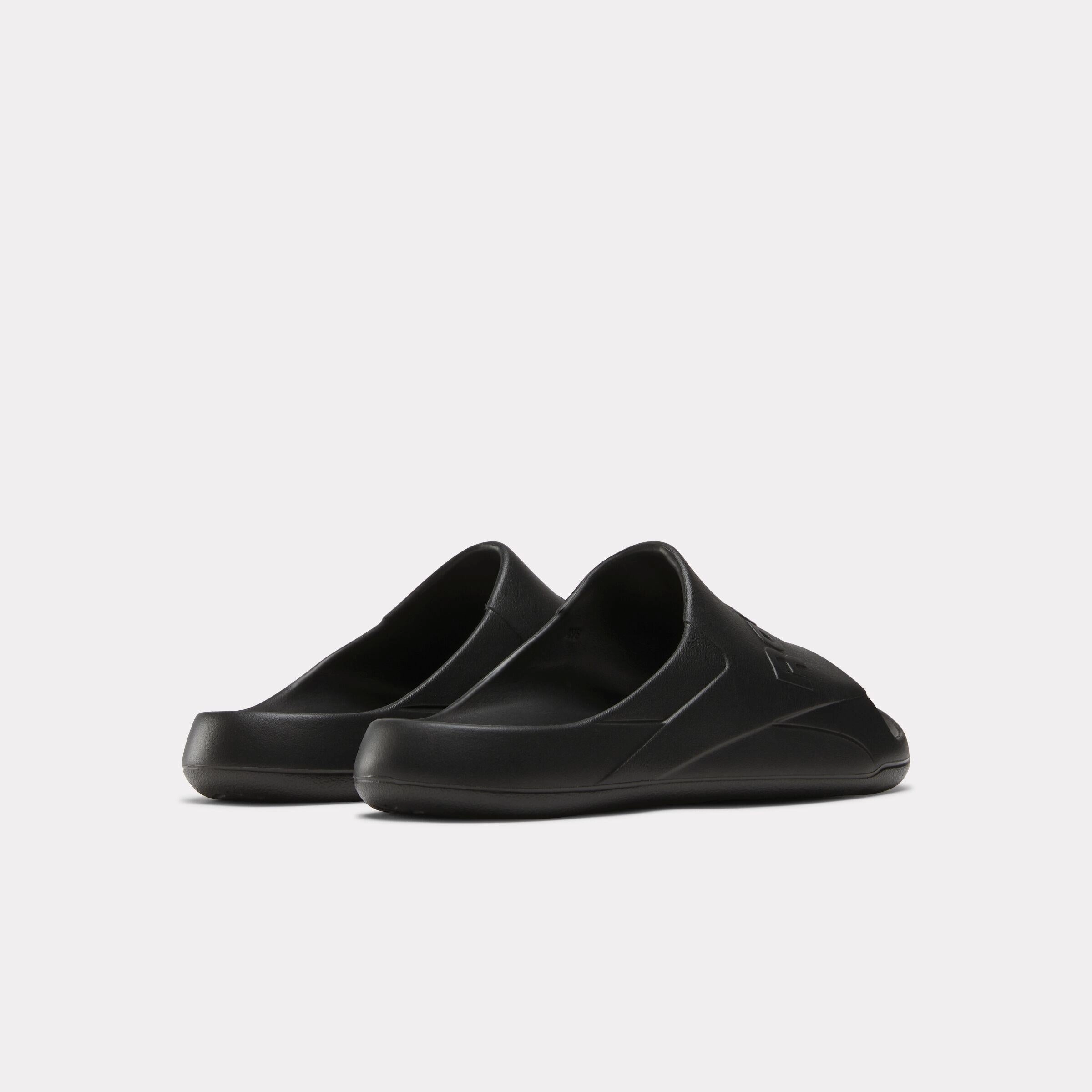 Easy Step Glide Move Reebok Footwear Men Reebok Clean Slides CORE BLACK