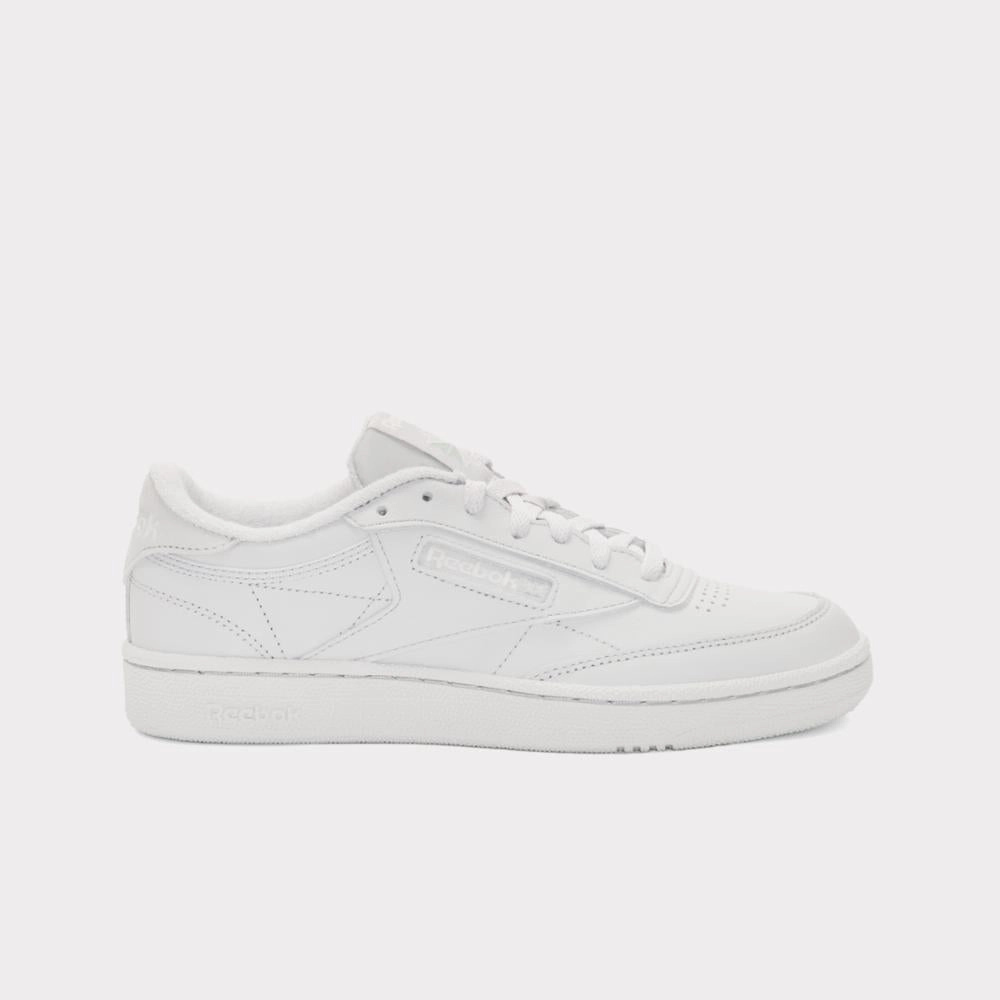 Reebok Footwear Men Club C 85 Shoes MIST GREY/MIST GREY/CHALK Run Meet