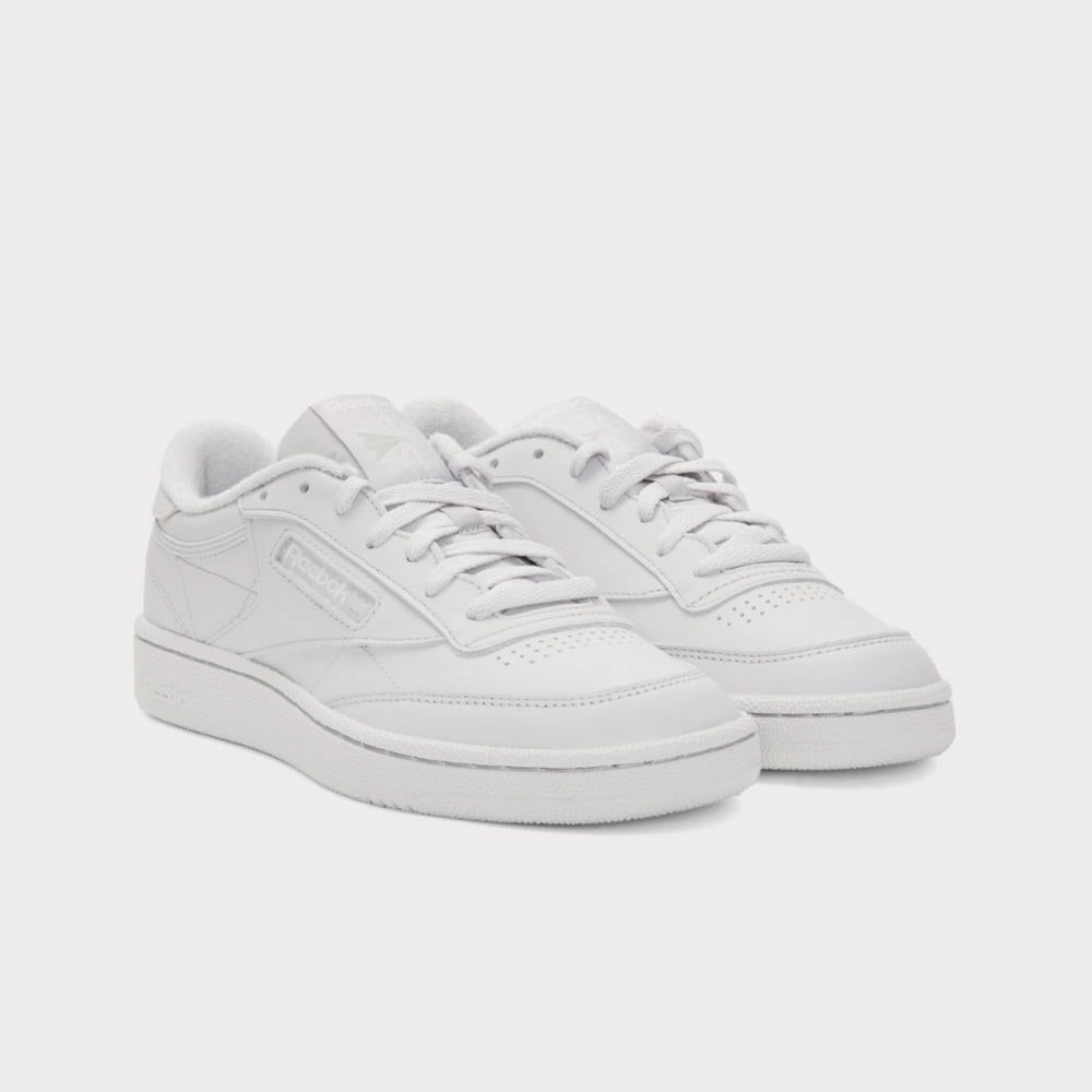 Easy Stride Reebok Footwear Men Club C 85 Shoes MIST GREY/MIST GREY/CHALK