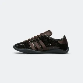 Lo Pro Sequin x Wales Bonner - Core Black/Silver Metallic-Dark Brown Comfort Slip Comfortable Walking