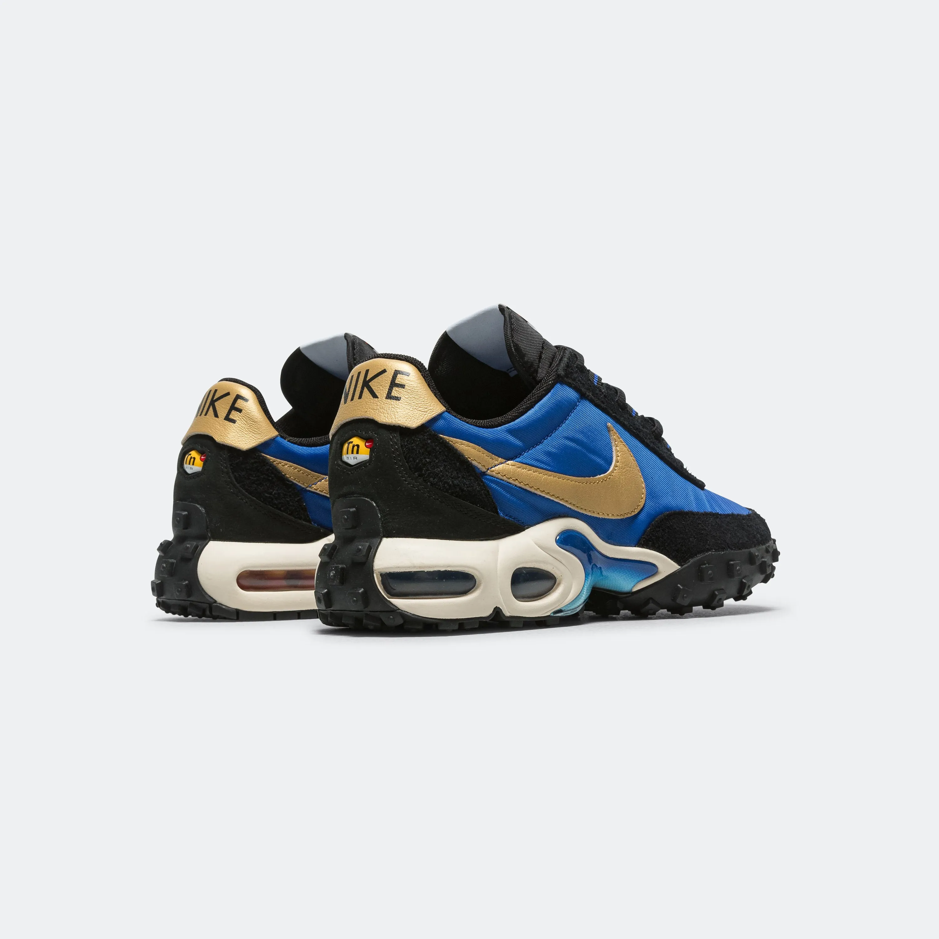 Effortless support Air Max Waffle SP - Hyper Blue/ Metallic Gold-Black