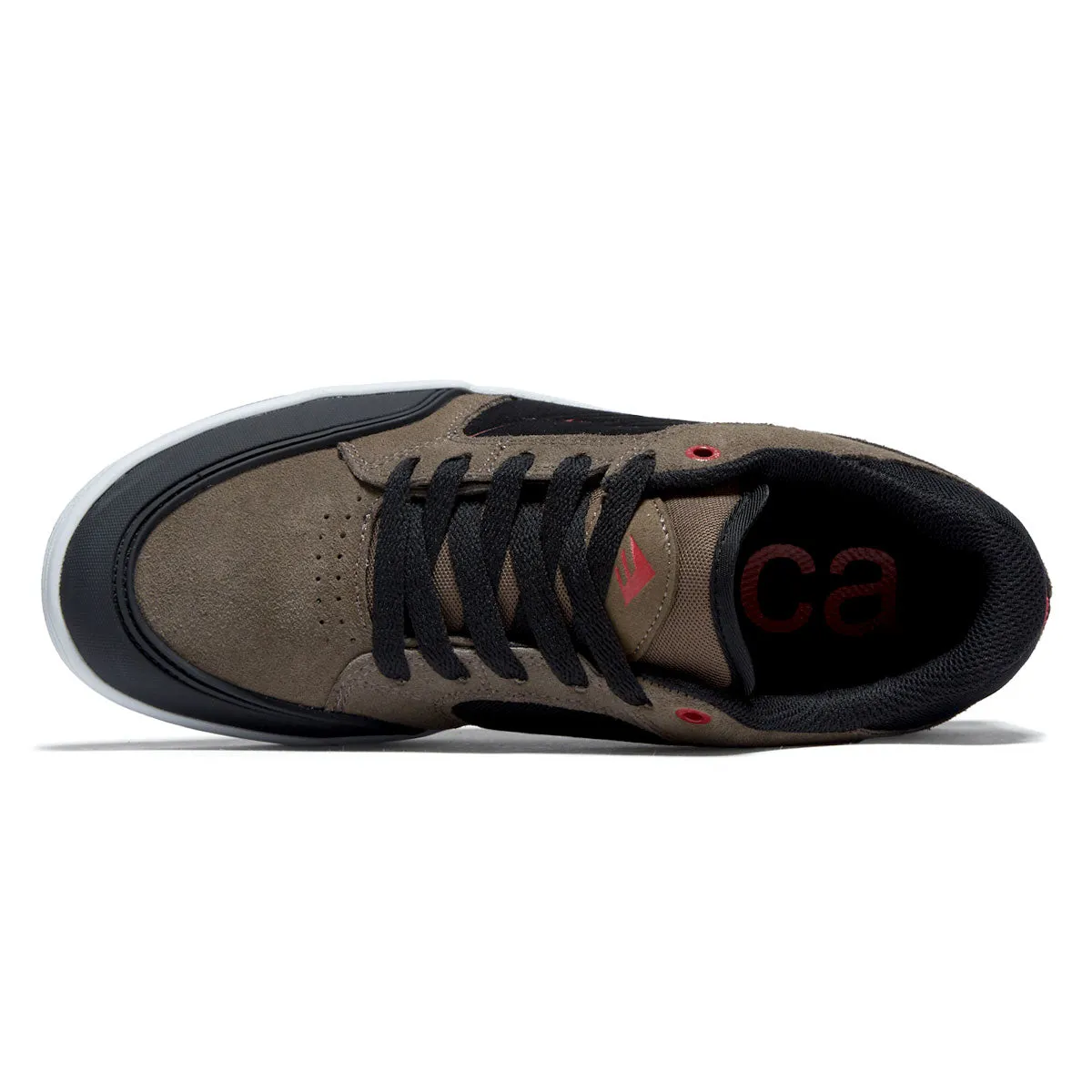 Emerica Heritic Shoes - Brown/Black Impact Turn