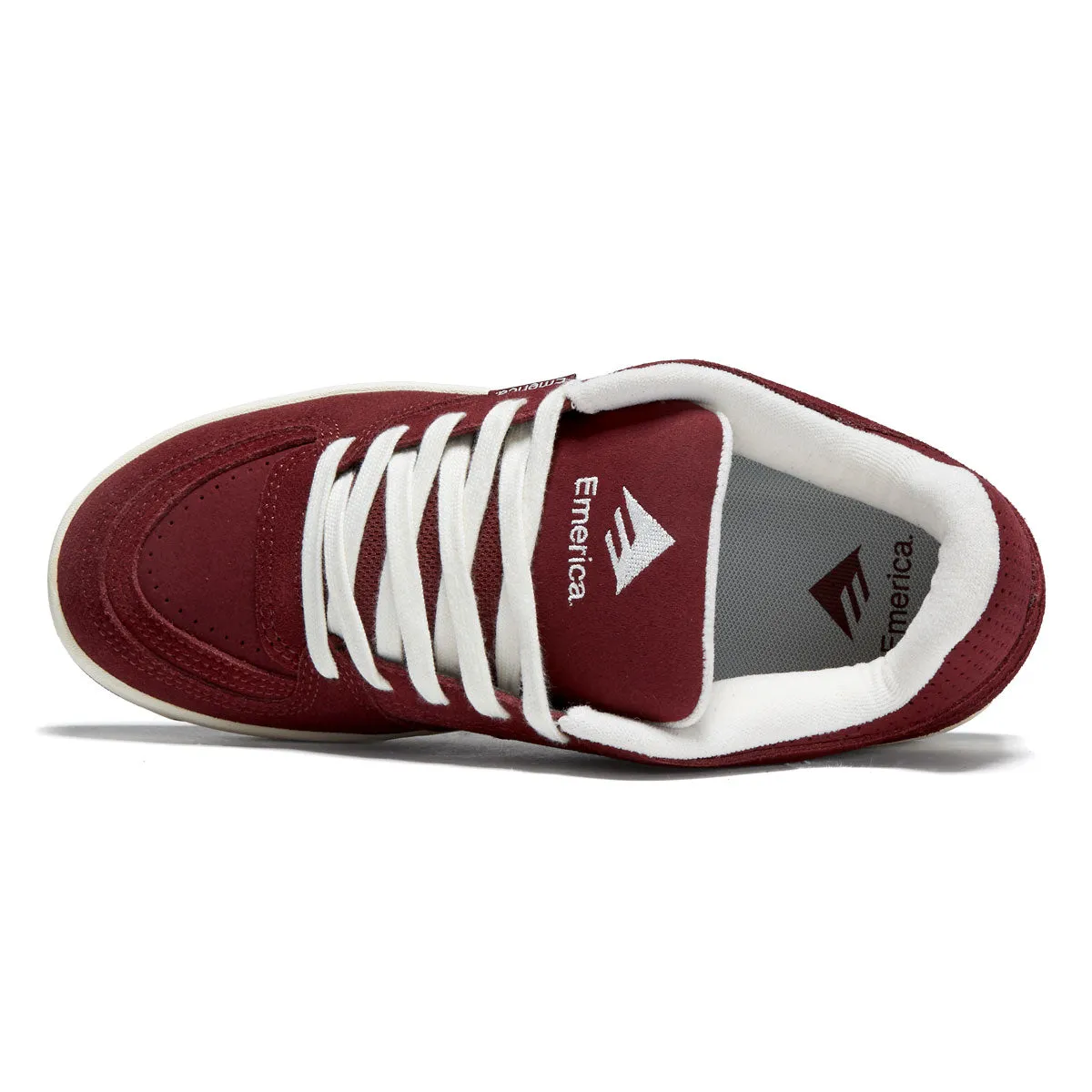 Emerica Mute Shoes - Burgundy Secure fit