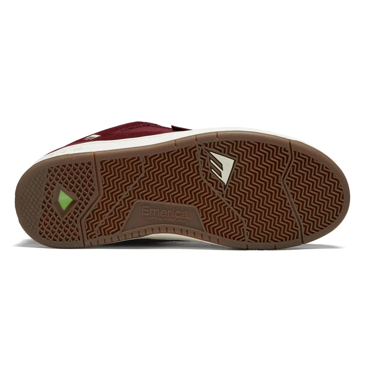 Emerica Mute Shoes - Burgundy Secure fit