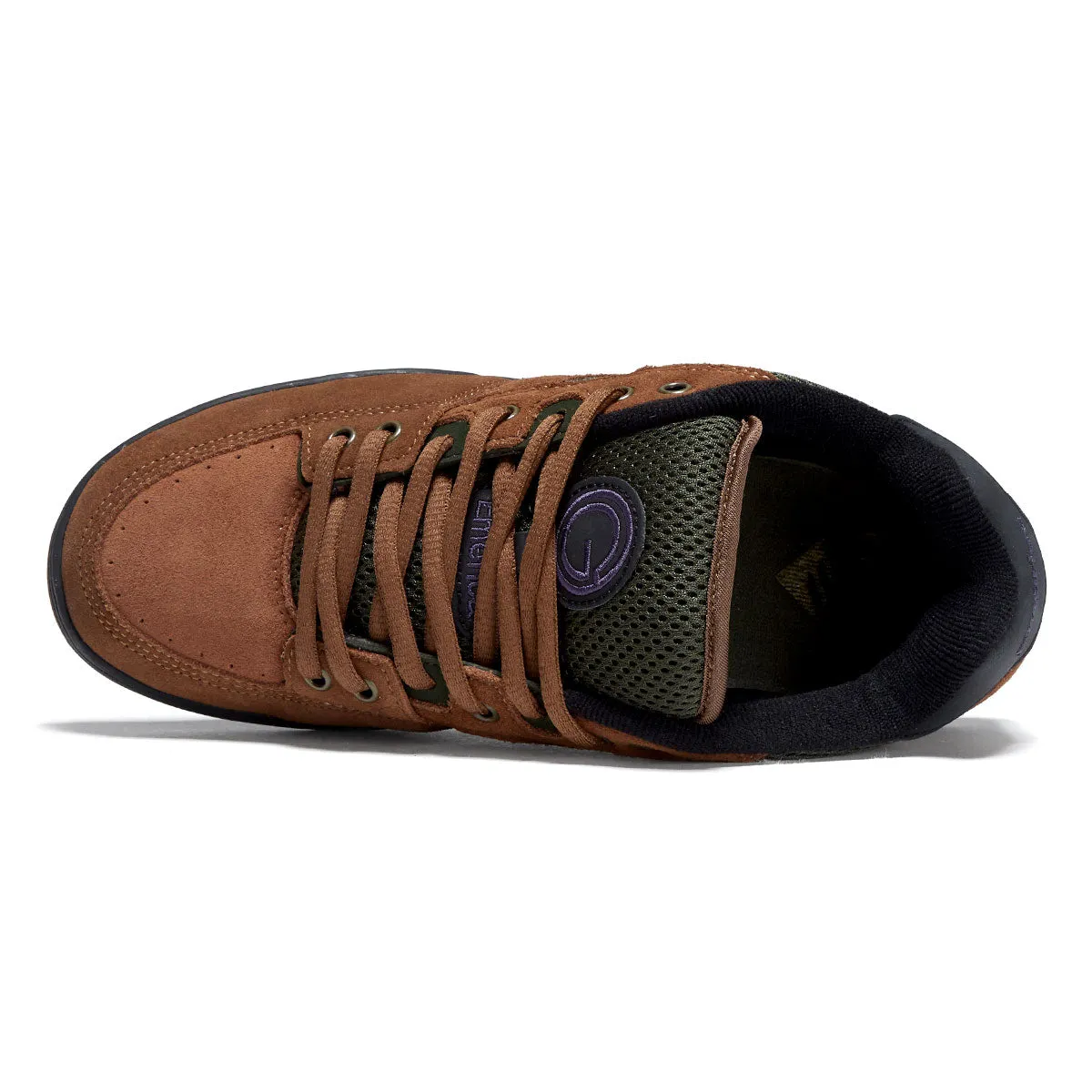 Emerica OG-1 Shoes - Brown/Green Air Stream