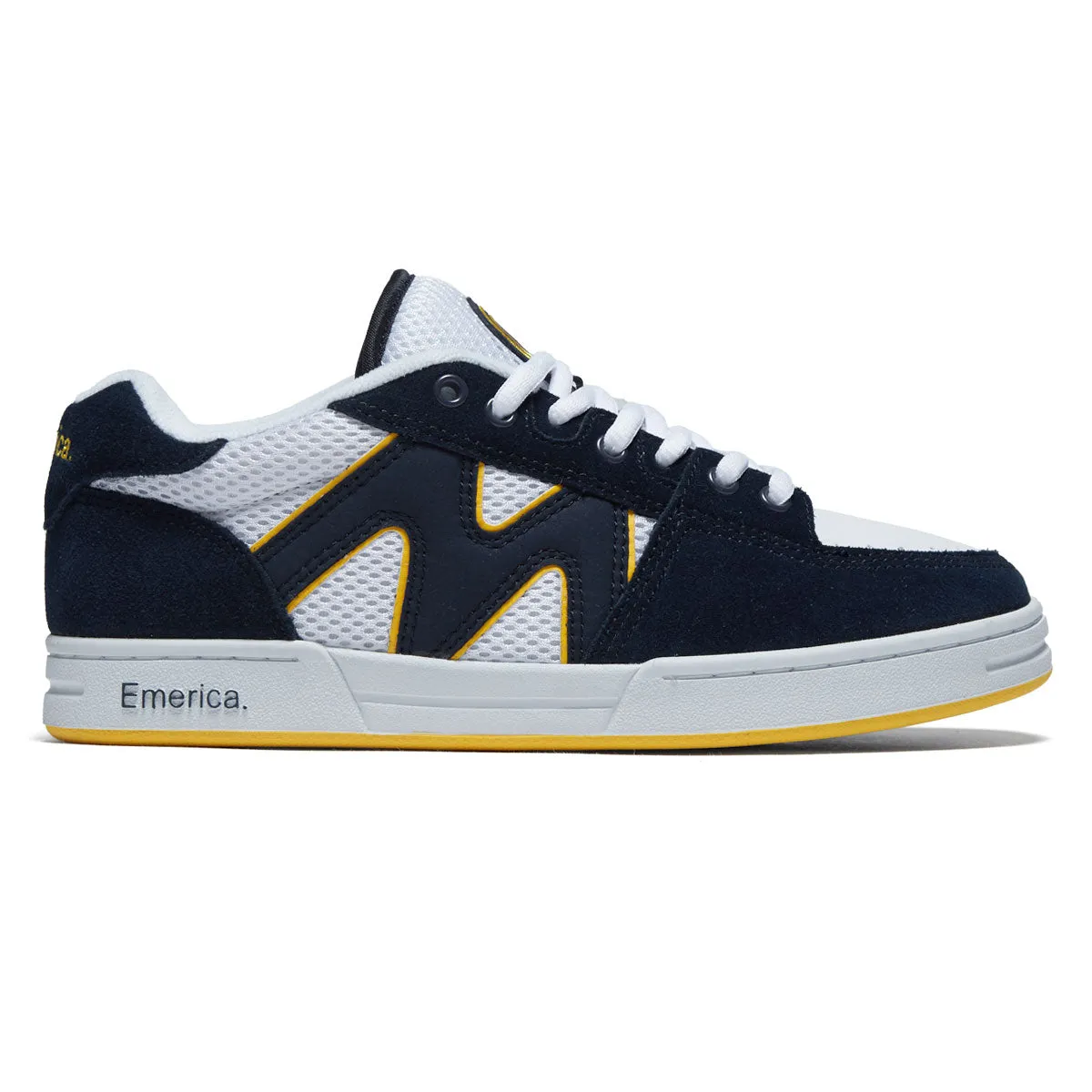 Emerica OG-1 Shoes - Navy/White/Yellow Urban Chic Speed Fit