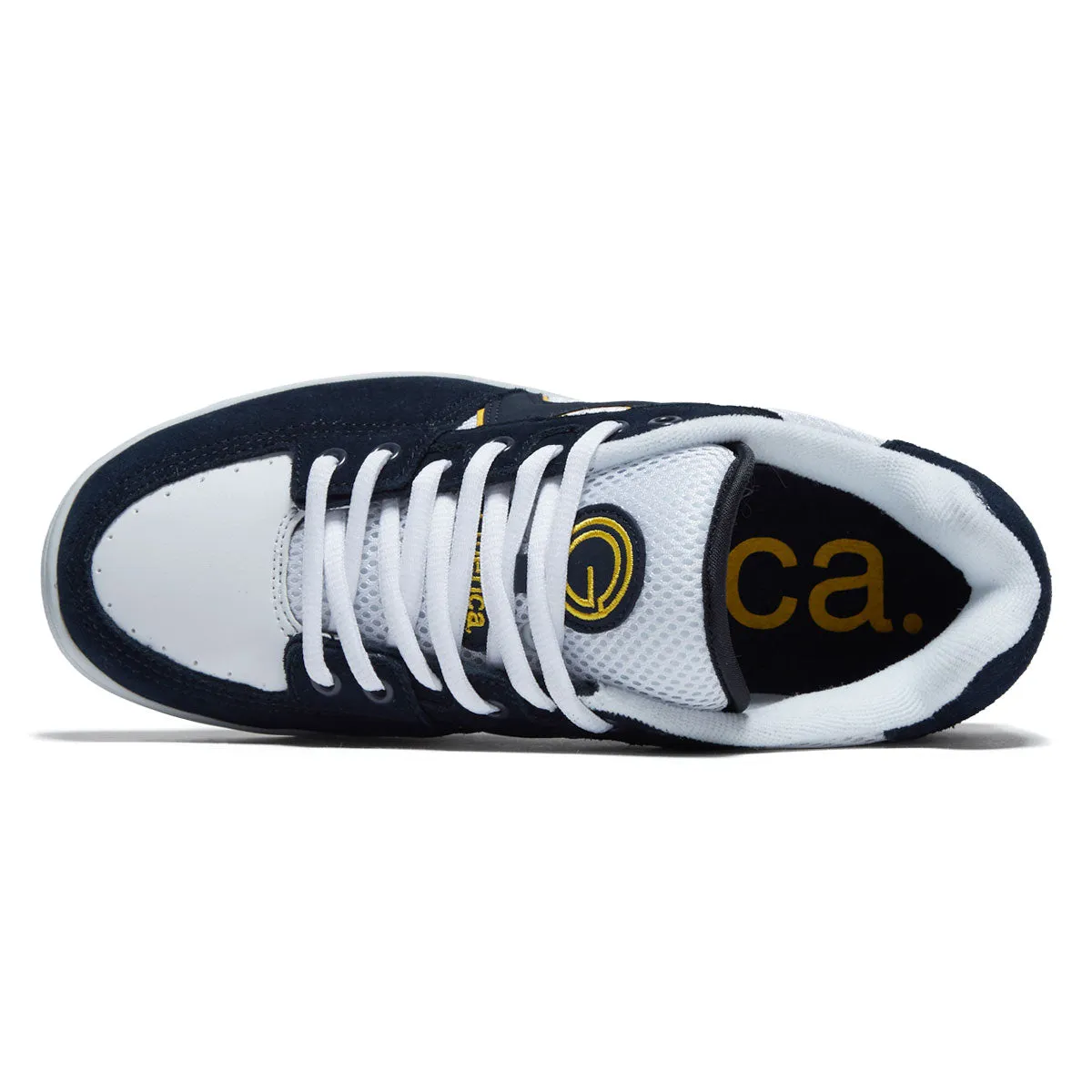 Emerica OG-1 Shoes - Navy/White/Yellow Grip Ride