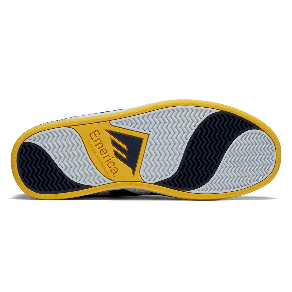 Emerica OG-1 Shoes - Navy/White/Yellow Grip Ride