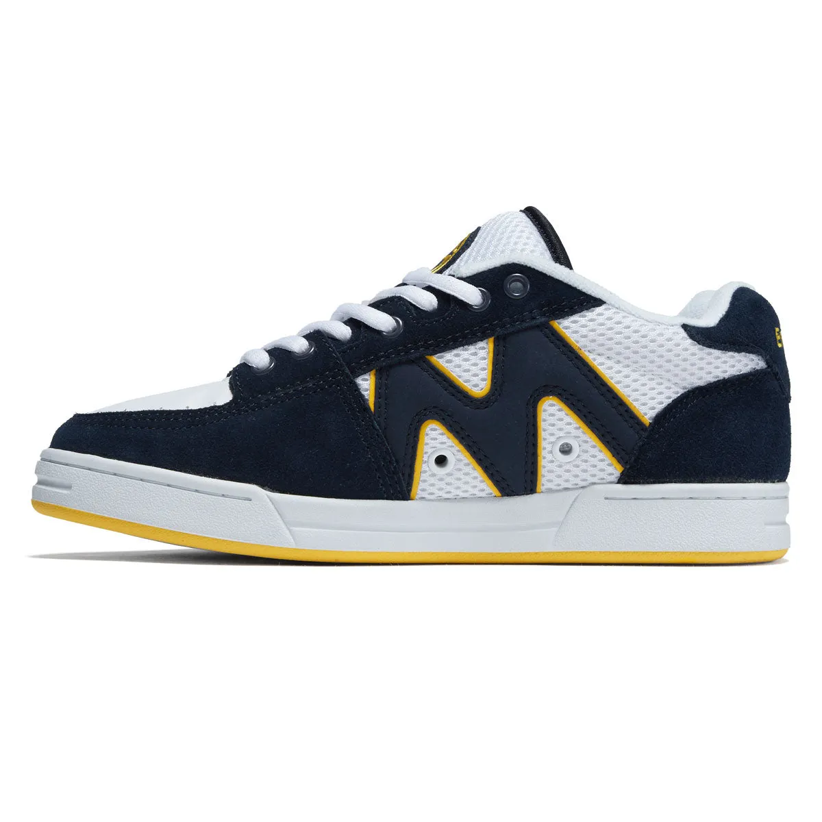 Emerica OG-1 Shoes - Navy/White/Yellow Grip Ride