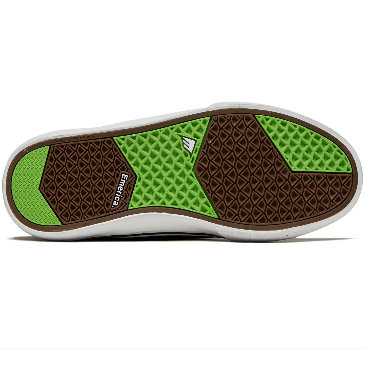 Emerica Servold Shoes - Black/White/Gold Strong Lock