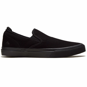 Step in Style Active Wear Emerica Wino G6 Slip-on Shoes - Black