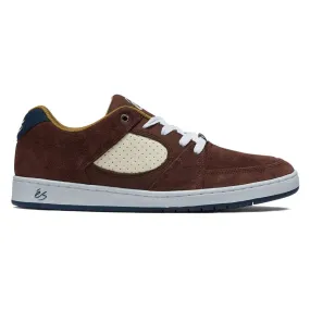 eS Accel Slim Shoes - Brown/Tan/Blue Shock Barrier