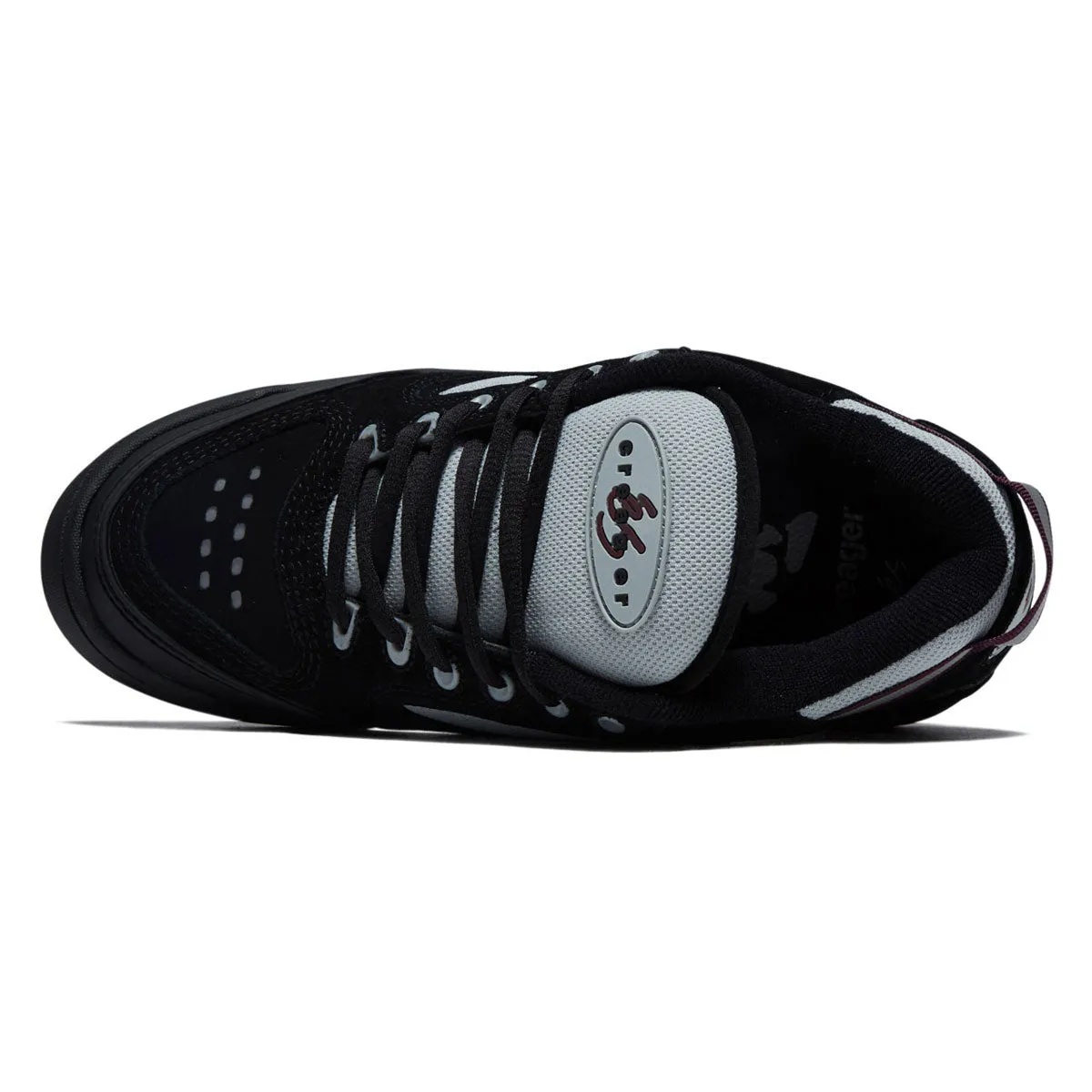 eS Creager Shoes - Black/Red/Grey Shock Jump