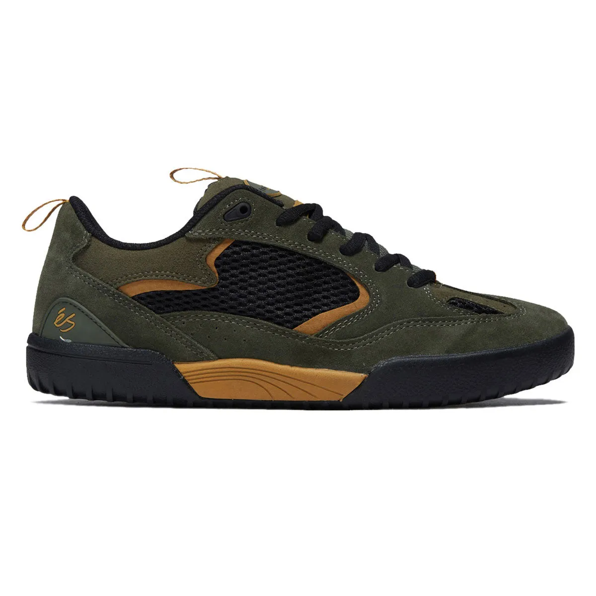 eS Quattro Shoes - Olive/Black Premium Feel Active Step