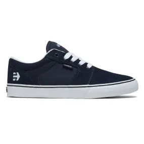 Etnies Barge LS Shoes - Navy/White/Blue Easy Maintenance Pro Style