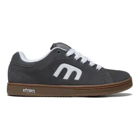 Etnies Callicut Shoes - Grey/White/Gum Pro Skate Look