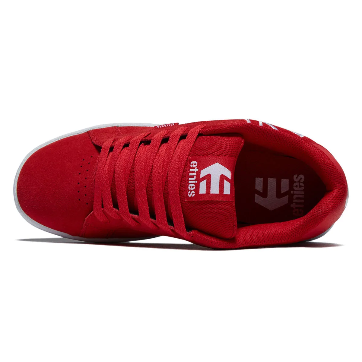 Etnies Fader Shoes - Red/White/Gum Impact Ready