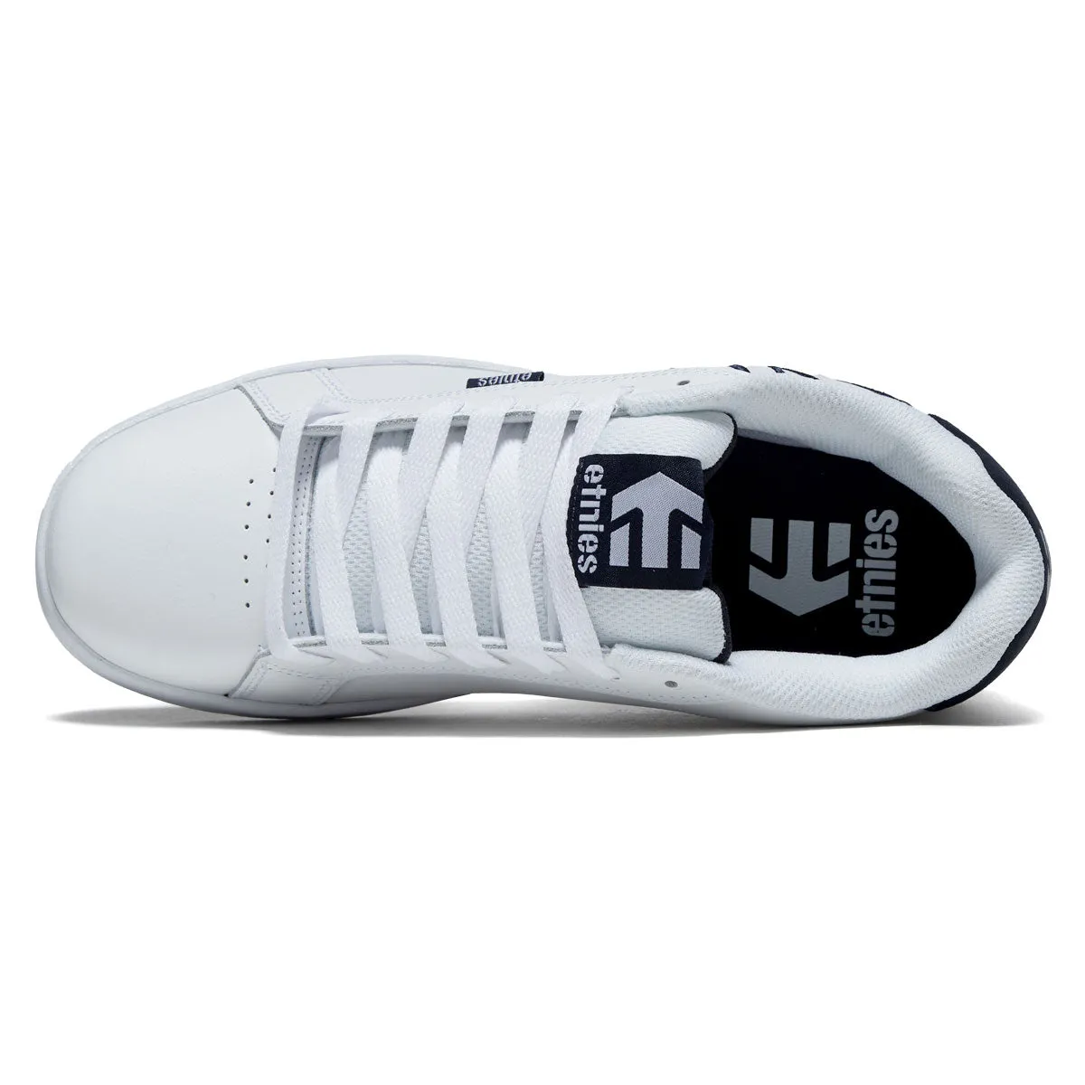 Etnies Fader Shoes - White/White/Navy Impact Flow Pro
