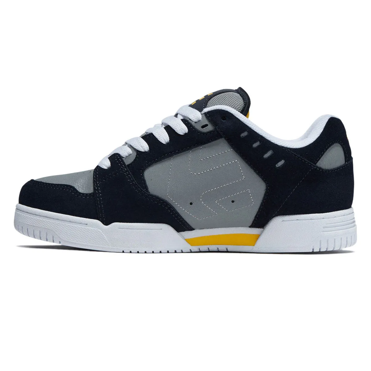 Etnies Faze Shoes - Navy/Grey/Yellow Quick Turn Max